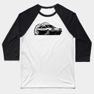 Takumi Fujiwara's Toyota AE86 [ Initial D ] Baseball T-Shirt